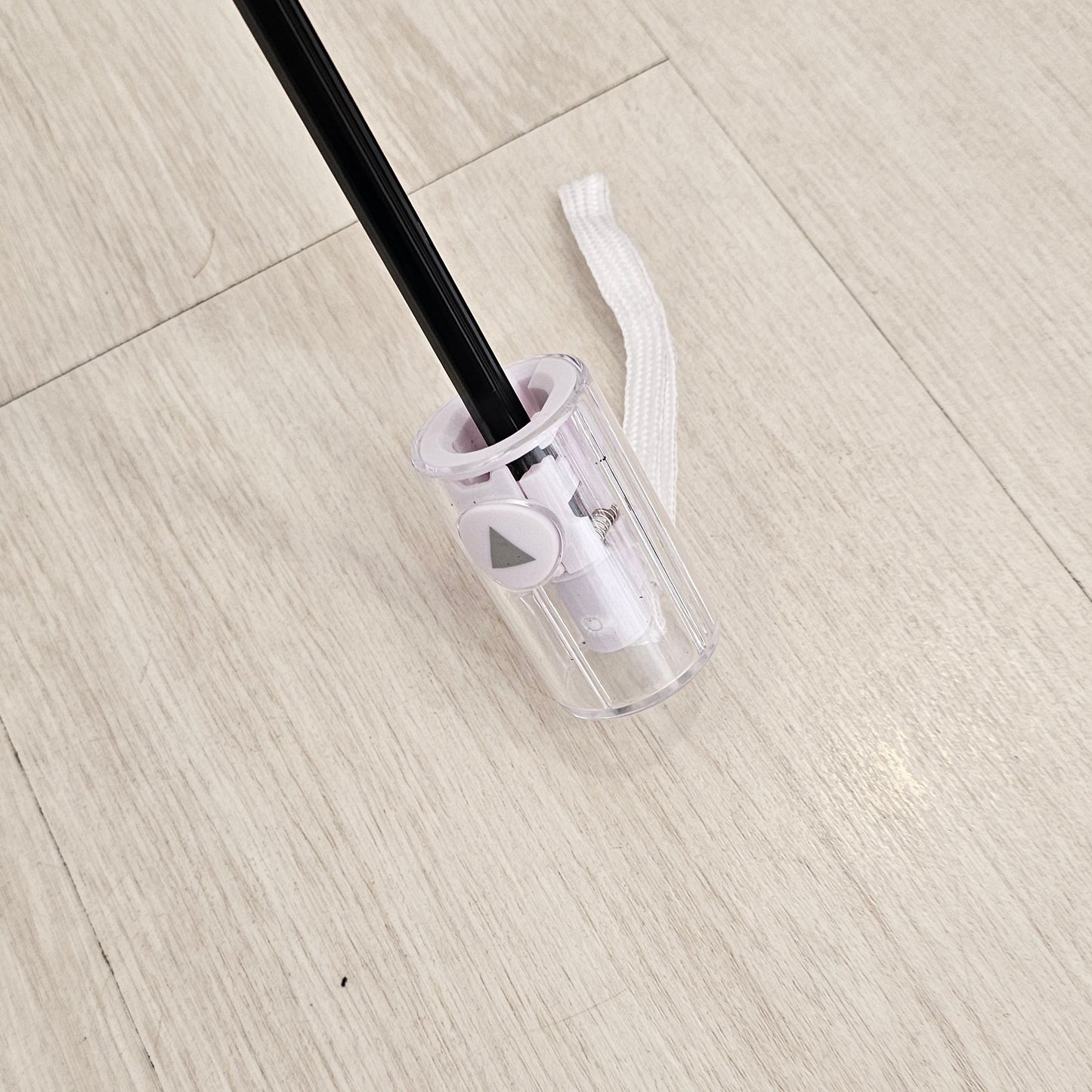 PARAGUAS TRANSPARENTE BLANCO