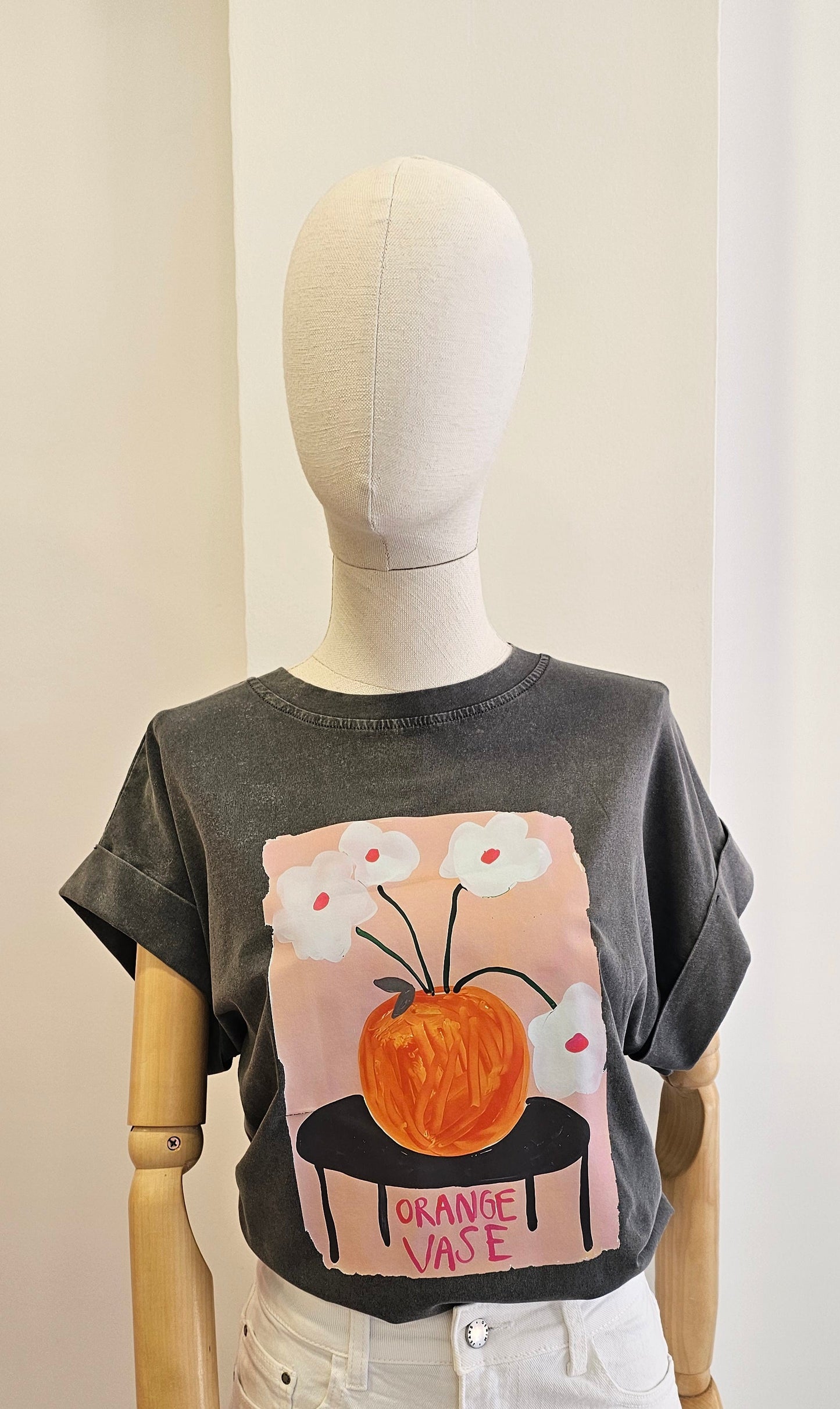CAMISETA BODEGÓN GRIS