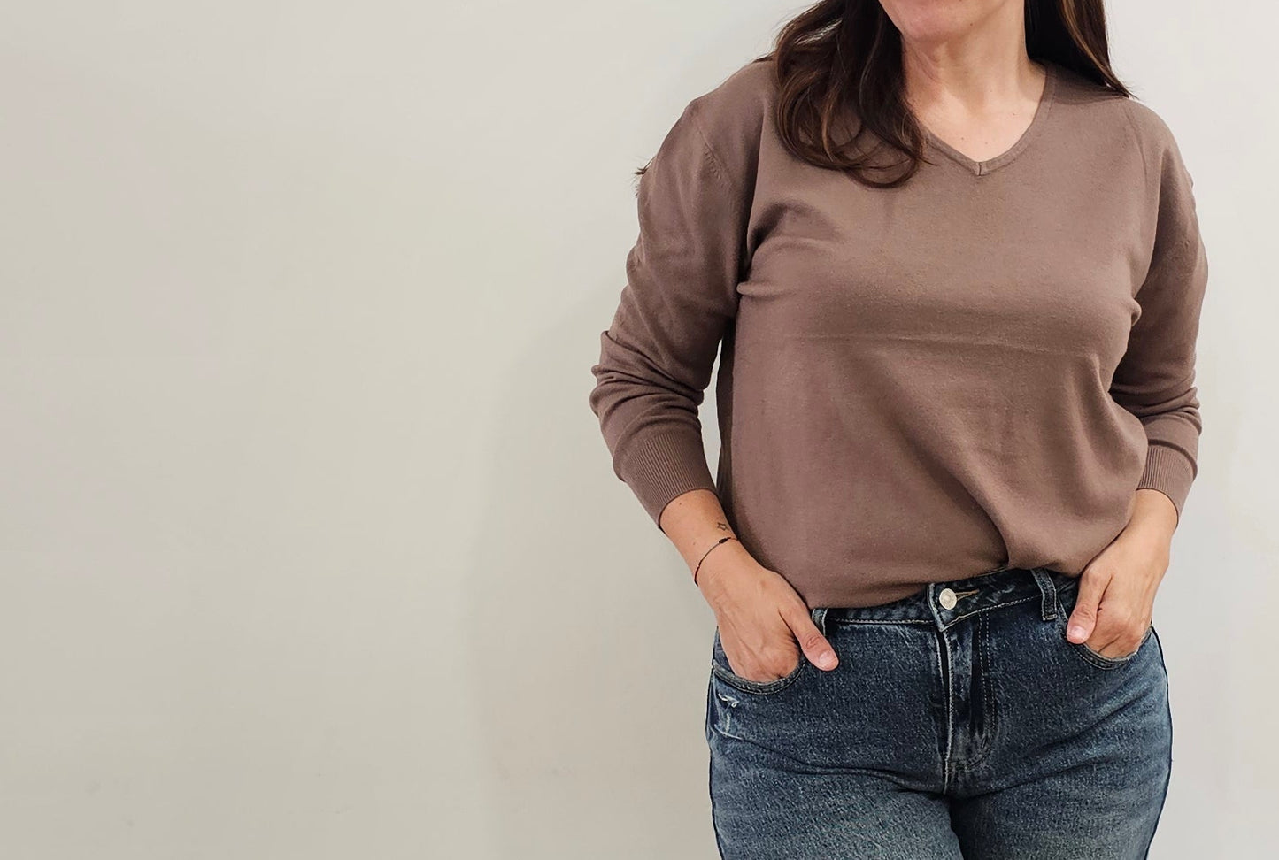 JERSEY BASIC TAUPE