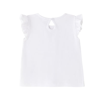 CAMISETA VOLANTE BEBE