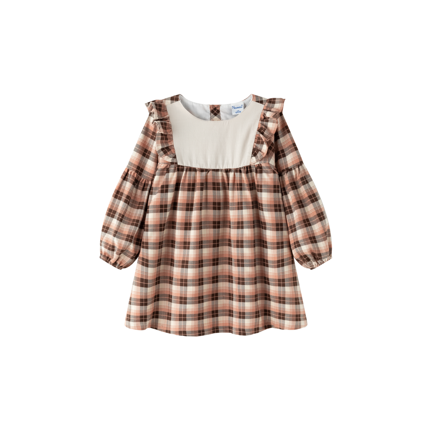 VESTIDO CUADROS NIÑA