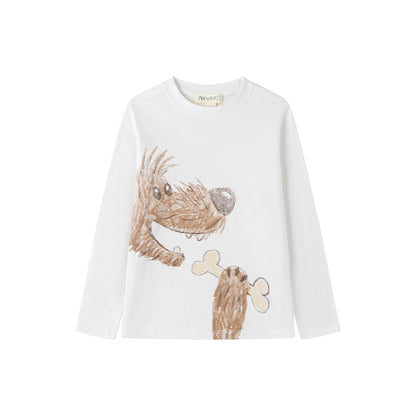 CAMISETA HUESO