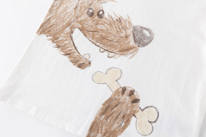 CAMISETA HUESO