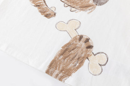 CAMISETA HUESO