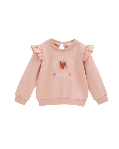 SUDADERA ROSA