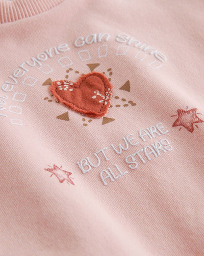 SUDADERA ROSA