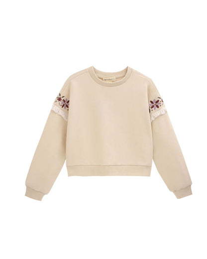 SUDADERA FLECOS