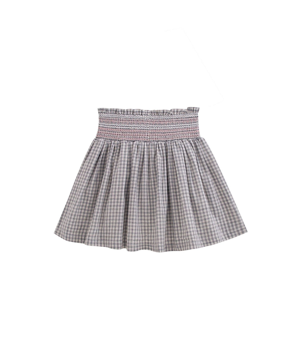 FALDA VICHY GRIS