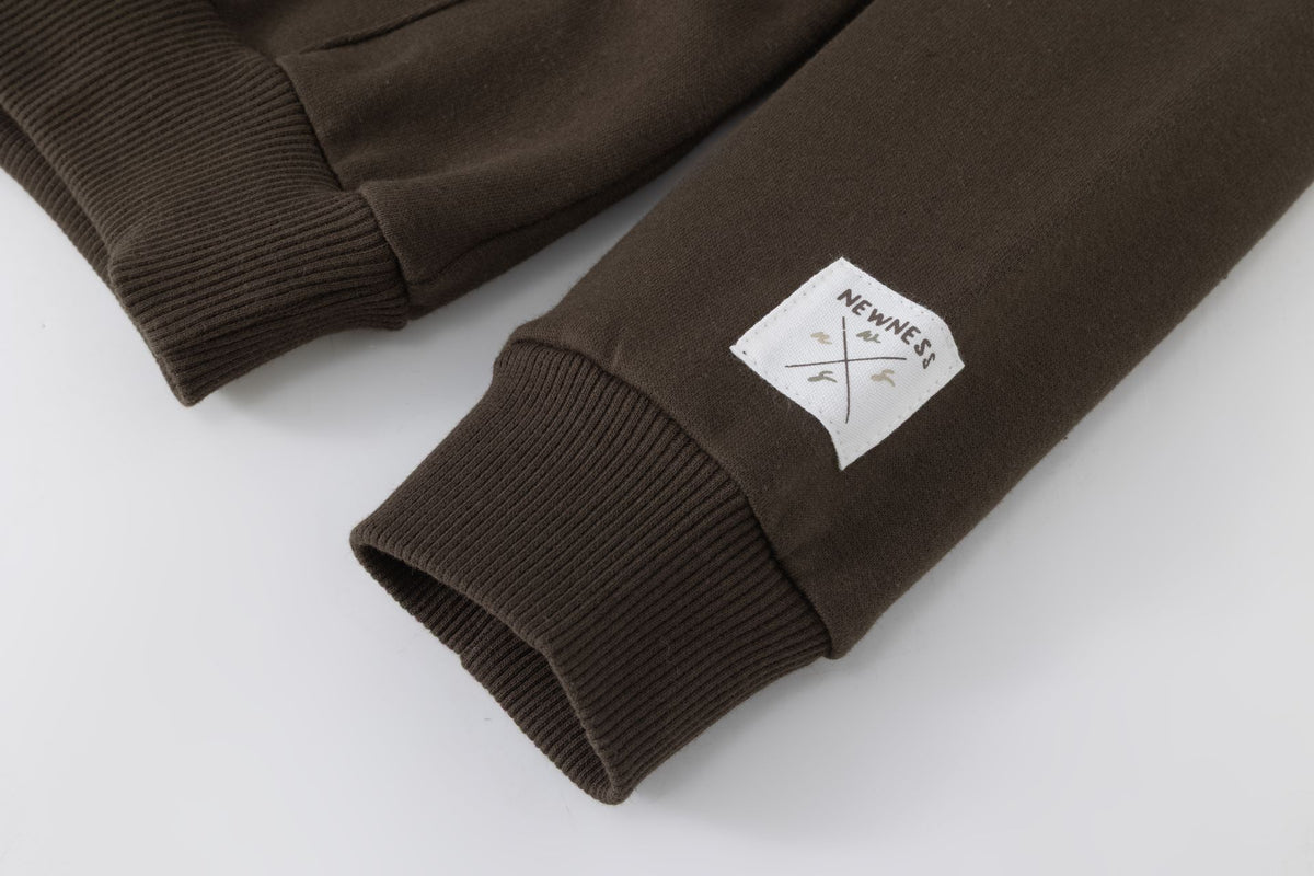 SUDADERA  SKATE MARRÓN