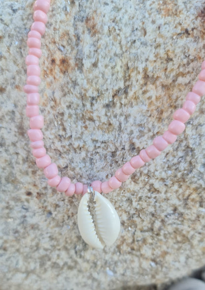COLLAR IBIZA ROSA