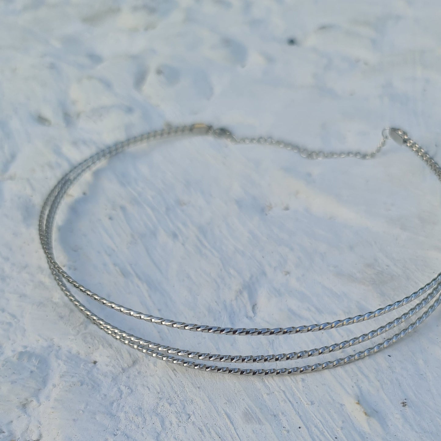 CHOKER NAPOLES PLATA