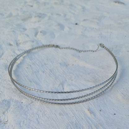 CHOKER NAPOLES PLATA