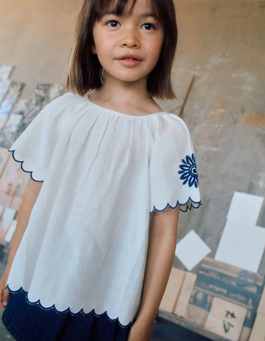 BLUSA BORDADA