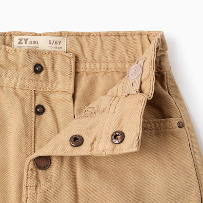 PANTALÓN CARGO BEIGE