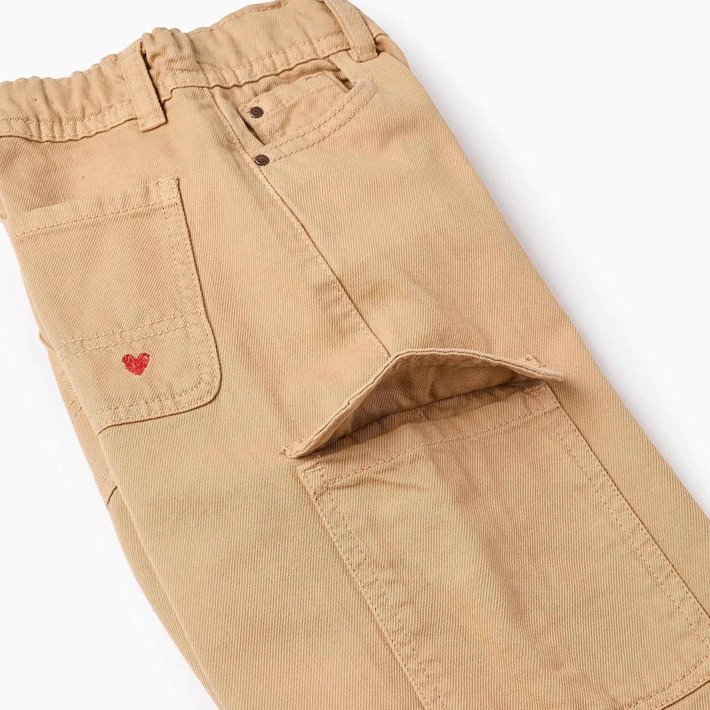 PANTALÓN CARGO BEIGE