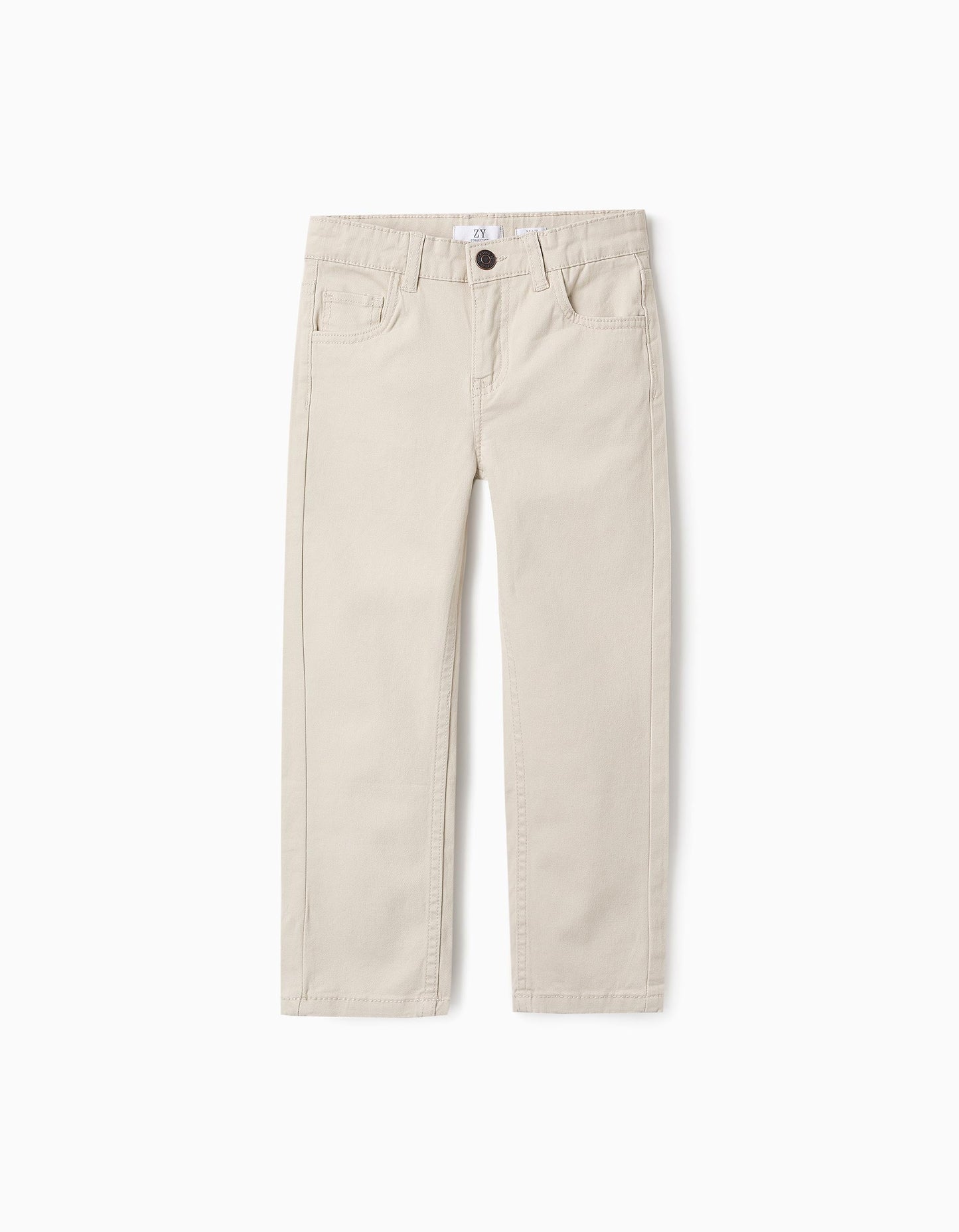 PANTALÓN SLIM FIT BEIGE