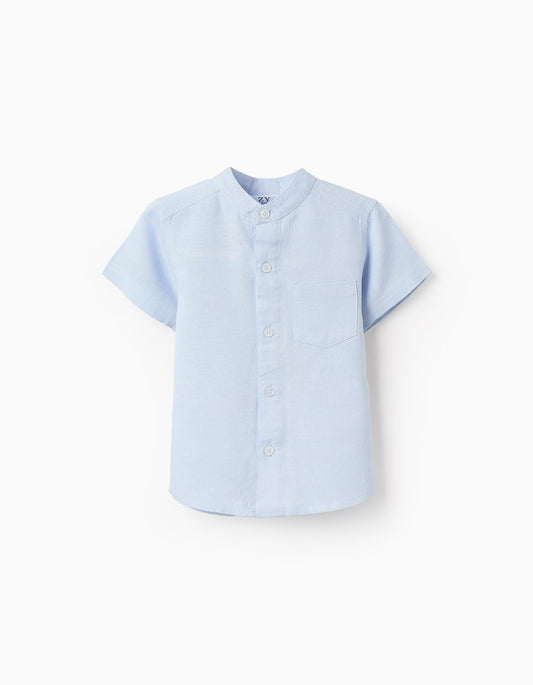 CAMISA MAO AZUL