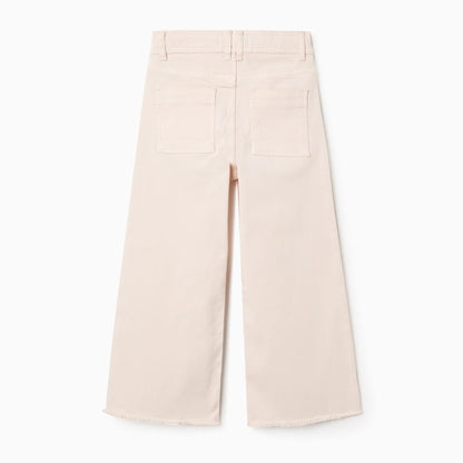PANTALÓN WIDE LEG BEIGE