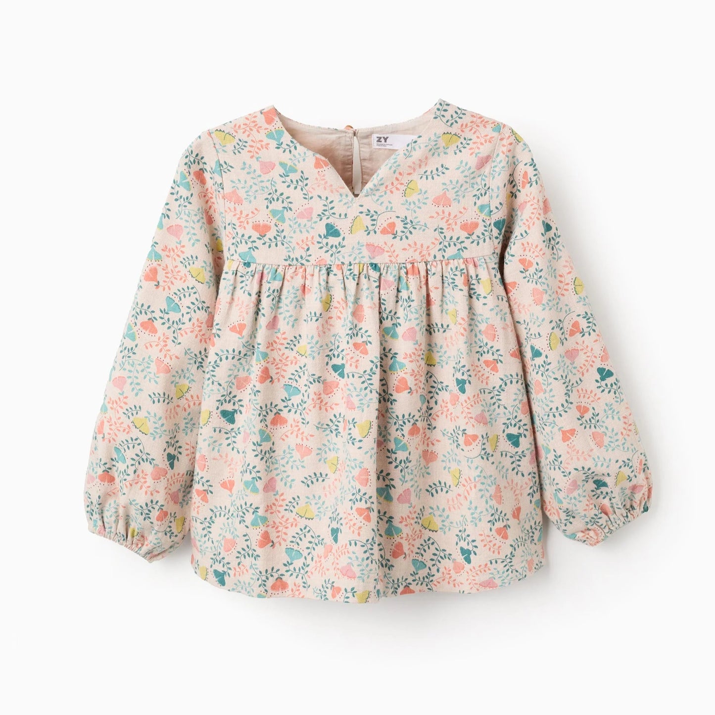 BLUSA FLORAL NIÑA