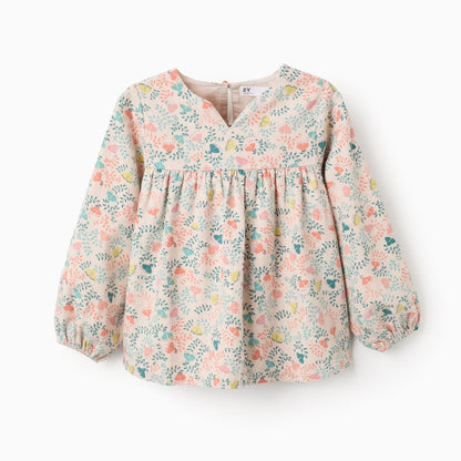 BLUSA FLORAL NIÑA