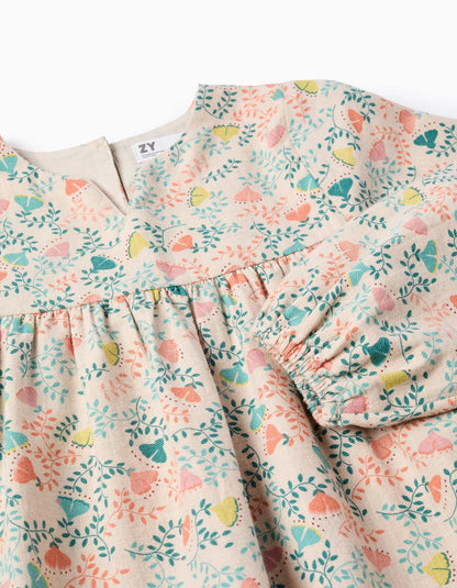 BLUSA FLORAL NIÑA