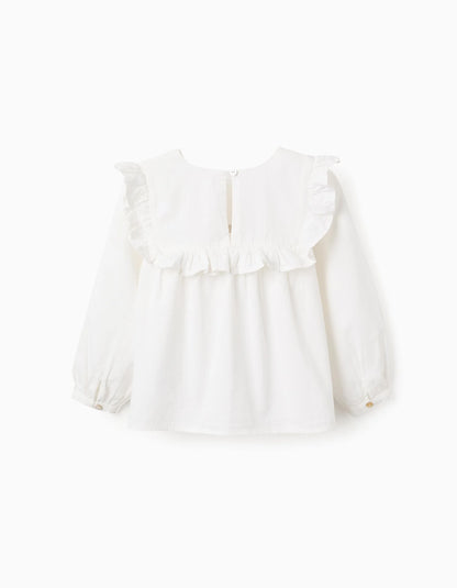 BLUSA ALGODÓN Y BORDADOS