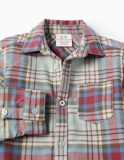 CAMISA CUADROS BEBÉ