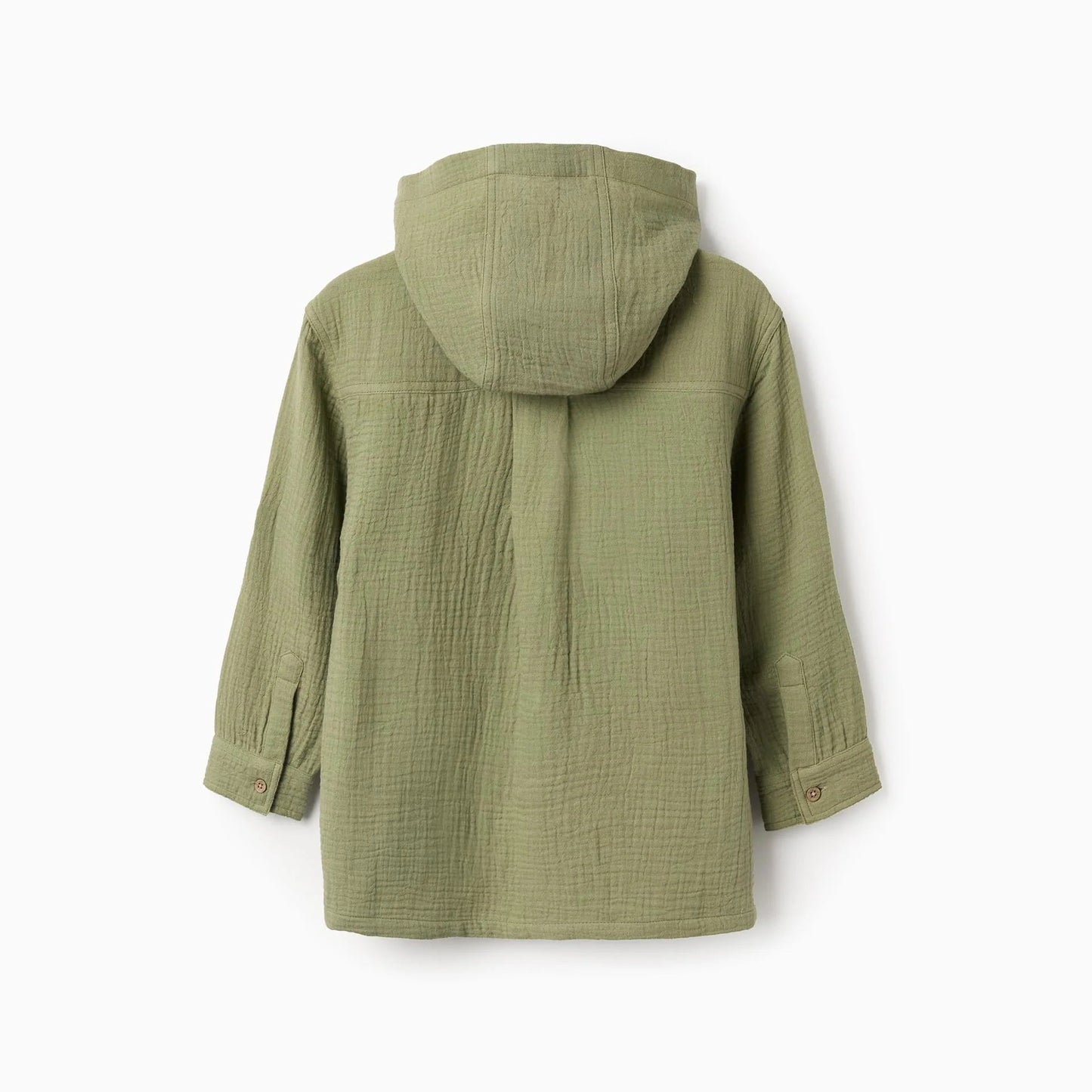 CAMISA NIÑO CAQUI