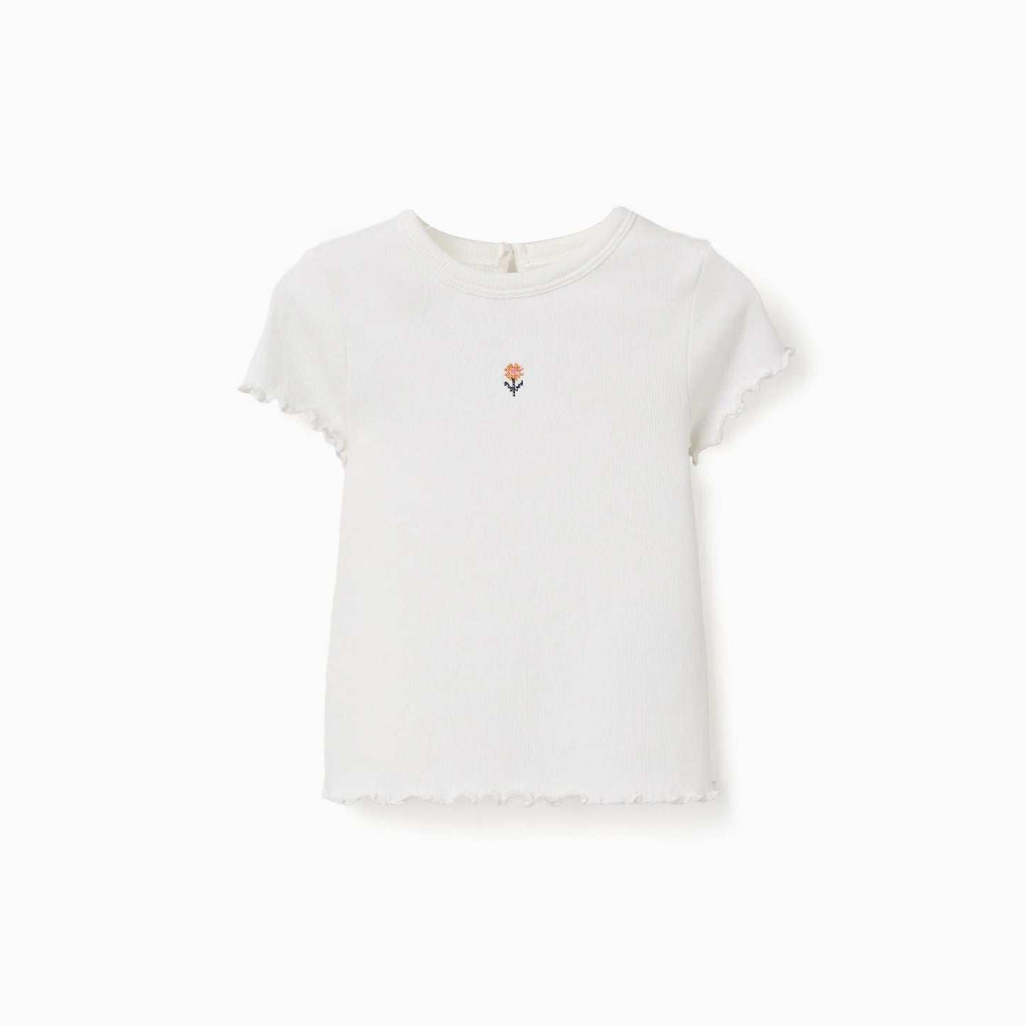 CAMISETA BEBE FLOR
