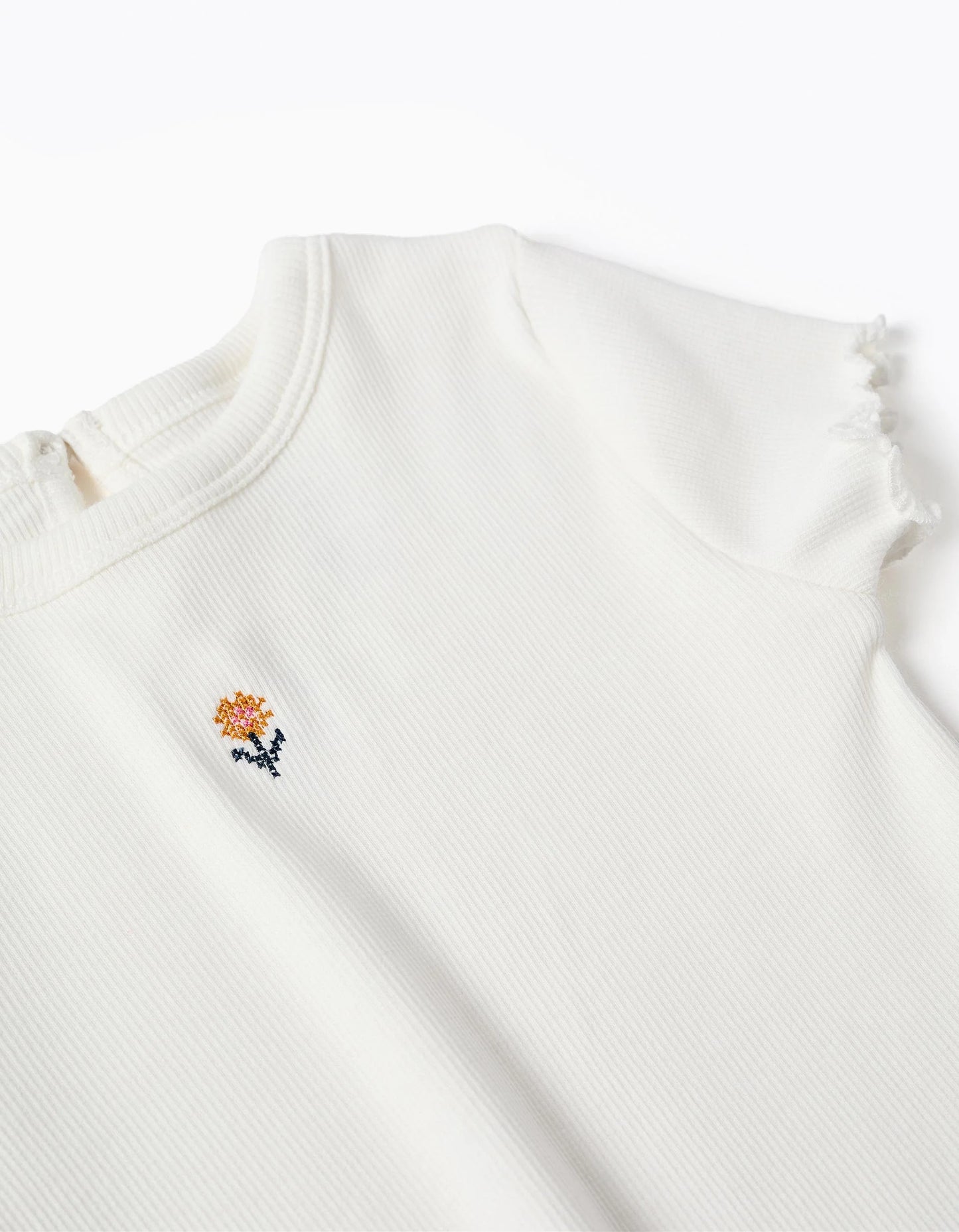 CAMISETA BEBE FLOR