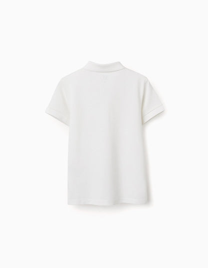 POLO BLANCO NIÑO