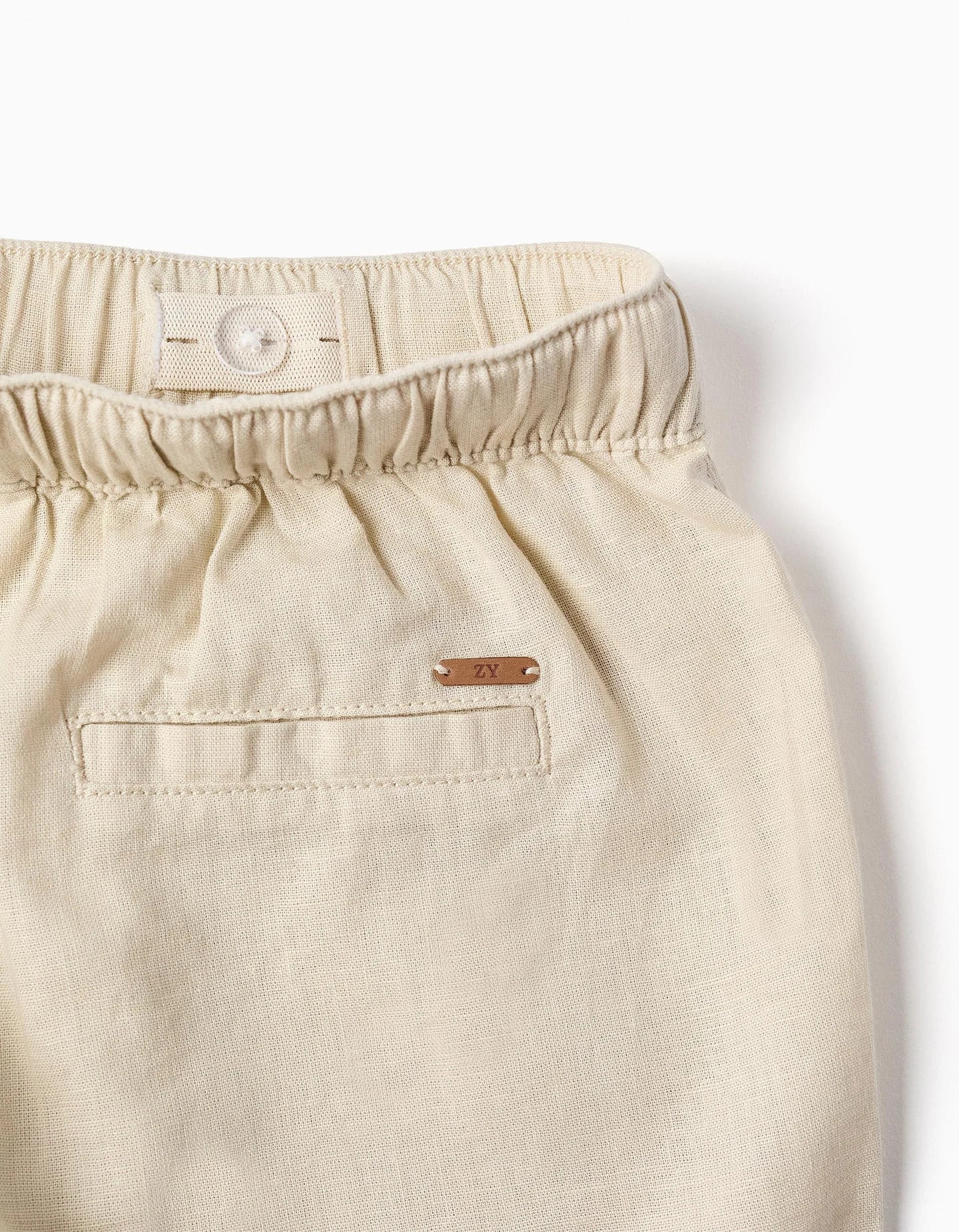 BERMUDAS LINO BEIGE