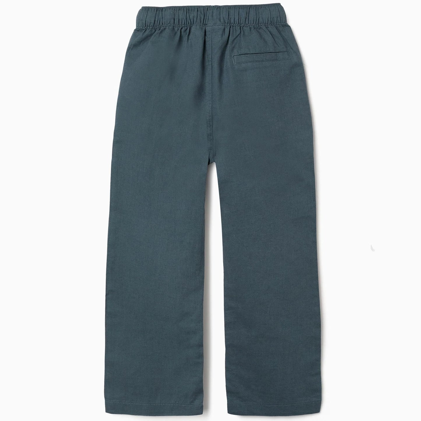 PANTALÓN LINO PETRÓLEO