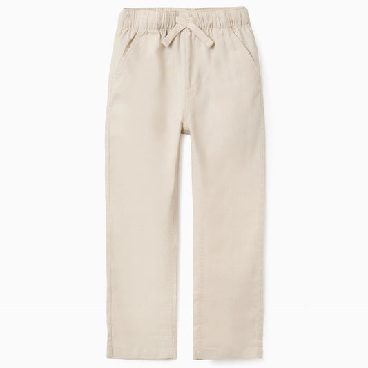 PANTALÓN LINO BEIGE
