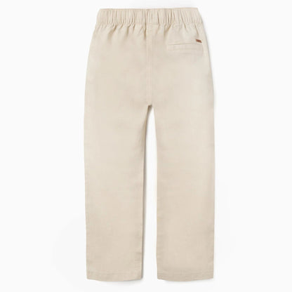 PANTALÓN LINO BEIGE