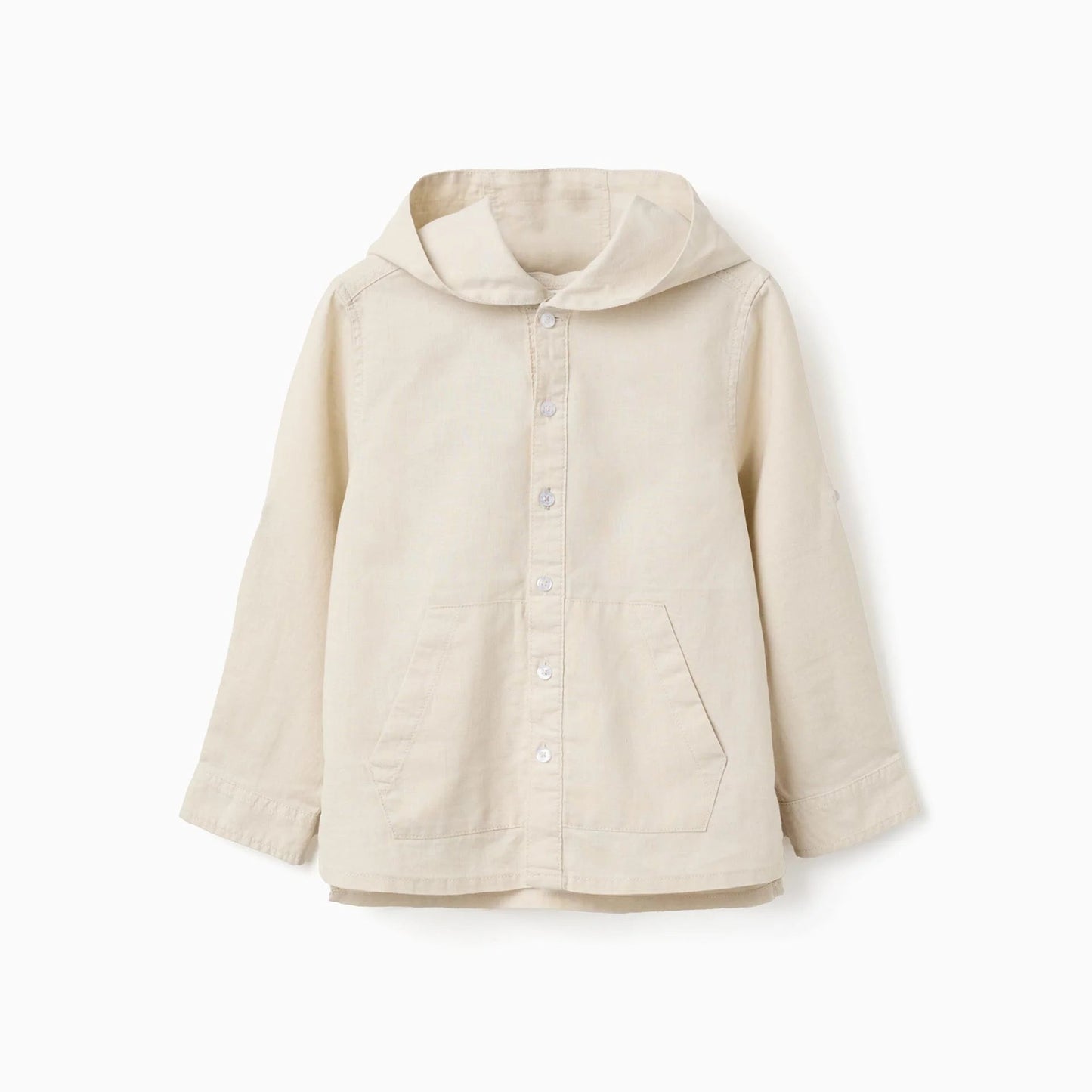 CAMISA NIÑO BEIGE