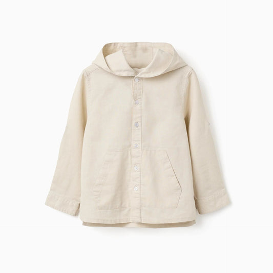 CAMISA NIÑO BEIGE