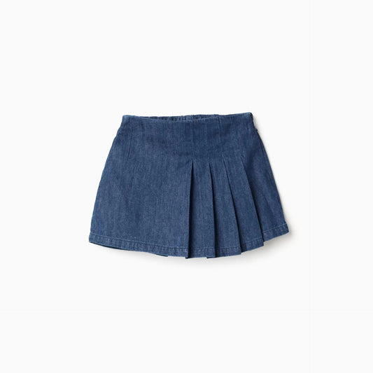 FALDA-PANTALÓN PLIEGUES
