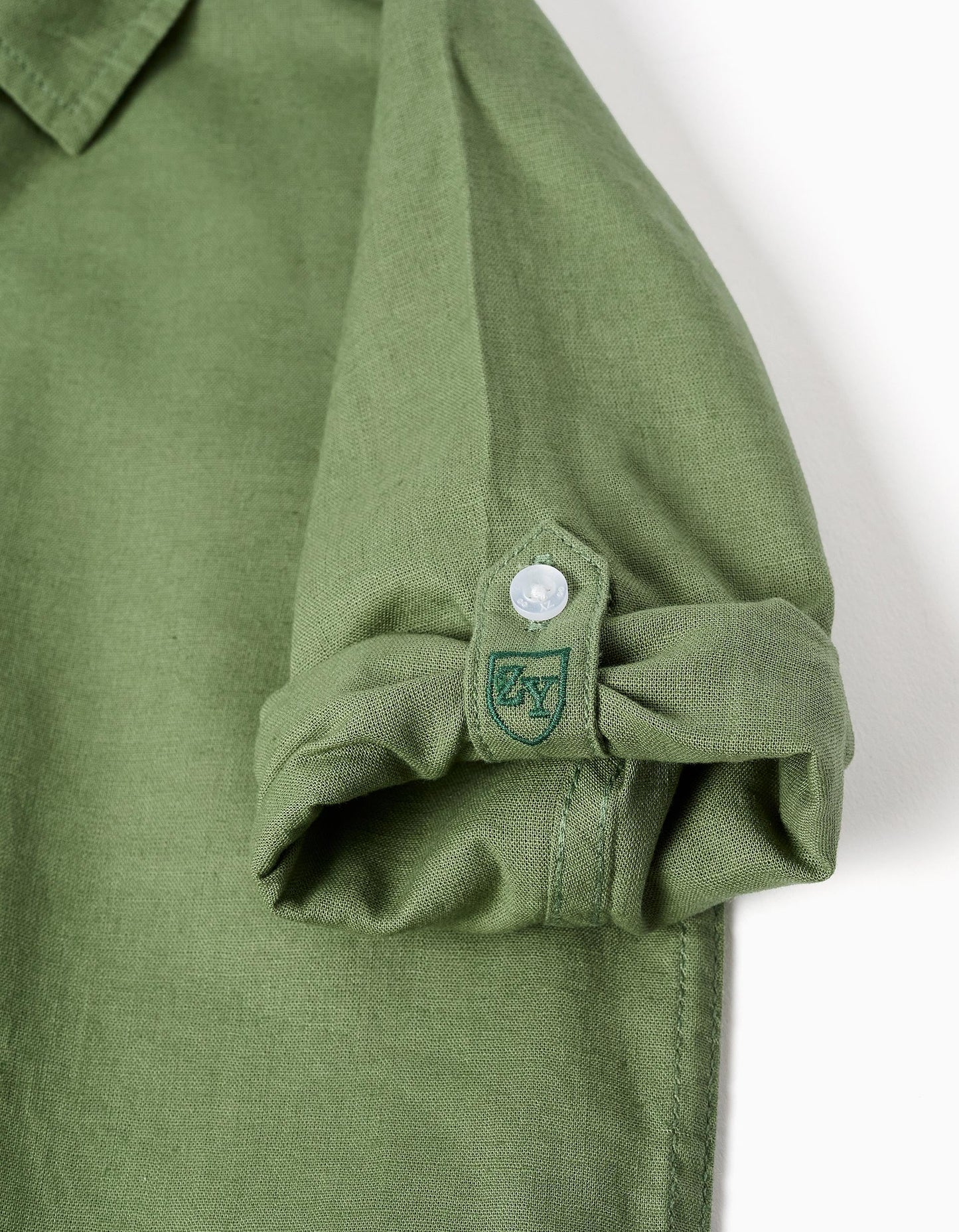 CAMISA LINO VERDE