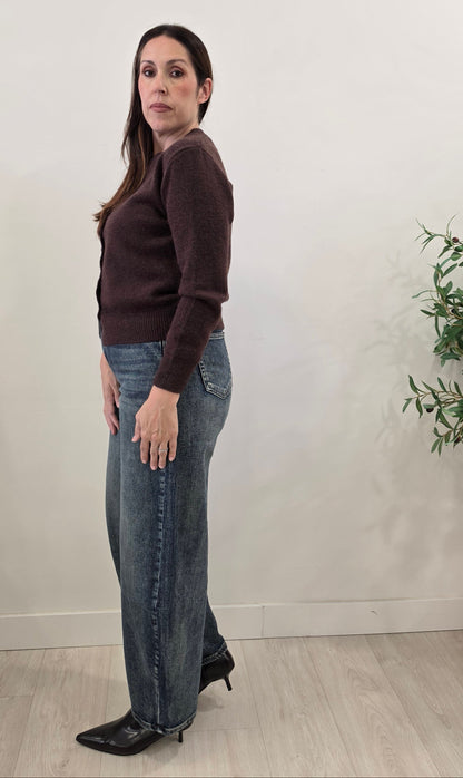 Chaqueta chocolate
