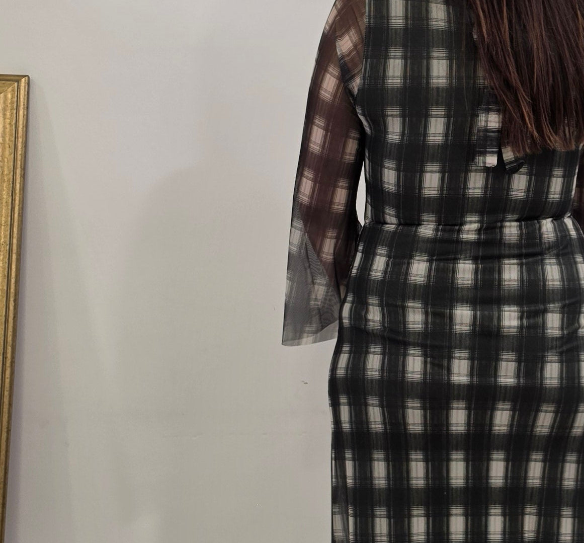 VESTIDO LAZO VERDE