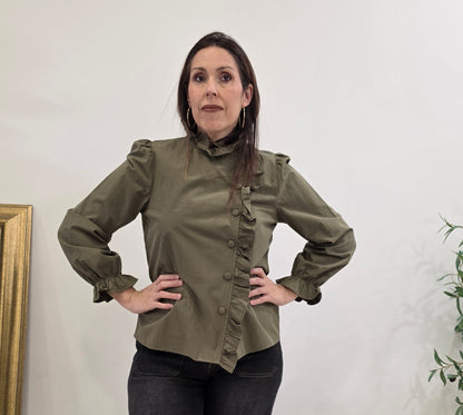 CAMISA SEPTIEMBRE CAQUI