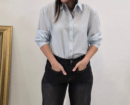 CAMISA ISABEL CELESTE