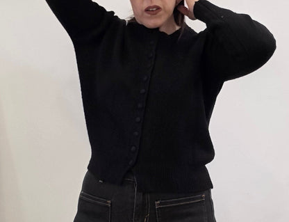 CHAQUETA BOTÓN NEGRO