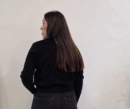 CHAQUETA BOTÓN NEGRO