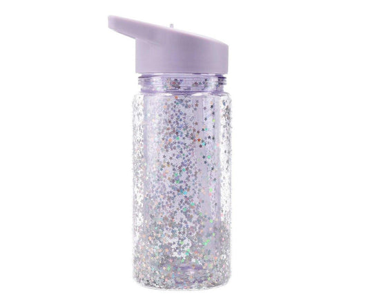 BOTELLA GLITTER LILA