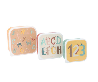 SET CAJAS ALMUERZO LETTERS