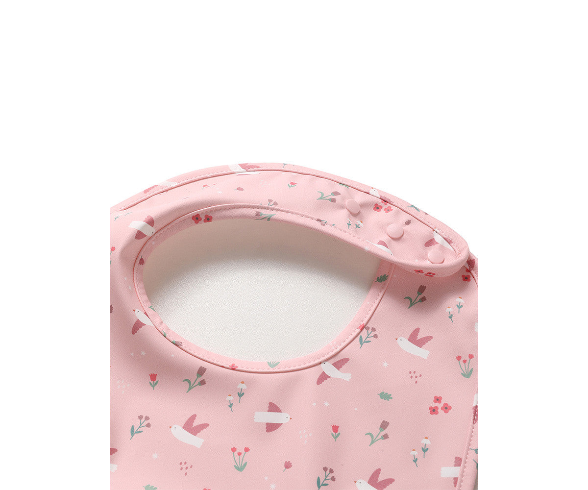 BABERO IMPERMEABLE BLOSSOM BIRDS