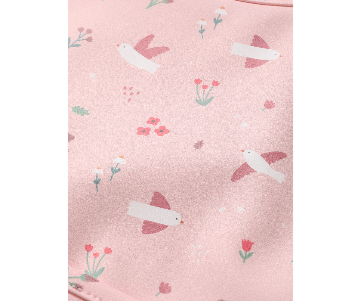 BABERO IMPERMEABLE BLOSSOM BIRDS