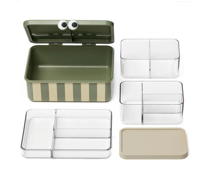 CAJA ALMUERZO NOUI NOUI VERDE